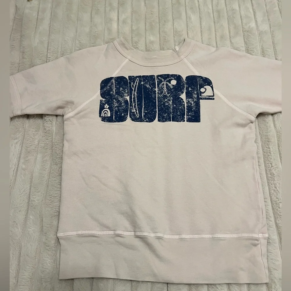 We the free Short sleeve surf sweatshirt - Picture 1 of 8